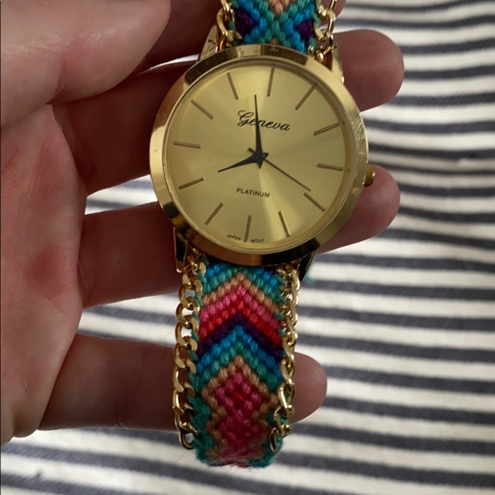 Handwoven wristwatch - Picture 2 of 2